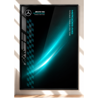Картина к конструктору Mercedes F1